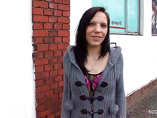 Slim German College Girl Picked Up For Casting Fuck By Old Guy free video