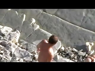 Three Mature Ukrainians Fuckin' And Suckin' On The Beach free video
