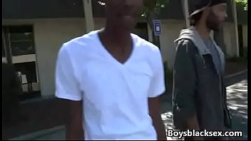 Black Gay Muscular Man Fuck White Skinny Boy 20
