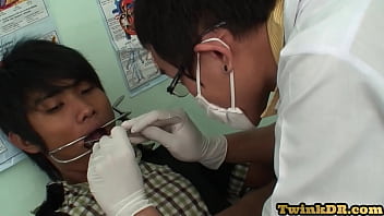 Examined Asian Twink Breeded In Missionary By His Doctor free video