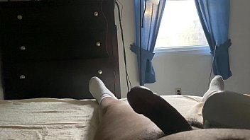 Working From Home Can Be Hard With Morning Wood Keeping Me In The Bed. The Morning Wood Wants Me To Stay And Play In Bed