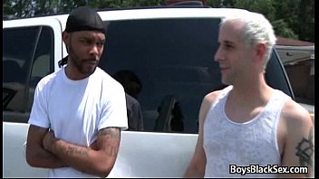 Blacks On Boys - Interracial Hardcore Gay Fuck Video 07 free video