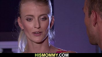 Older Step Mommy Fucks Son's Teen Girlfriend free video