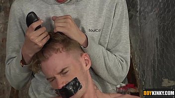 Sebastian Is About To Get His Head Shaved And Face Fucked free video