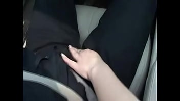 Horny Chick Sucks Her Hubby While He Is Driving A Car free video