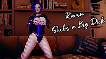 Raven Sucks A Big Dick L 3D Uncensored Hentai free video