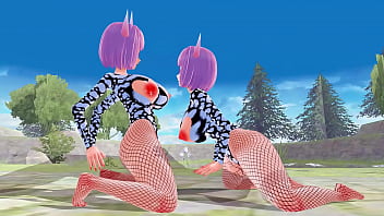 3D Hentai | Big Ass | Big Tits | Fishnet free video