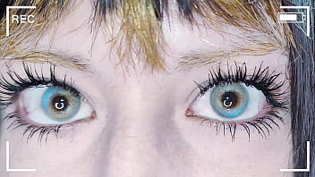 (Ω) ⋆｡° ˗ˏ' My Beauty Blue Bling Eye Contact Lenses ‧₊˚彡ฅ•Ω•ฅ free video