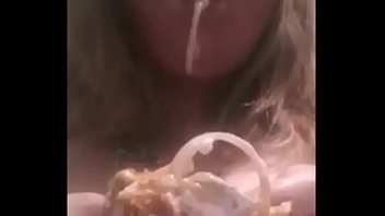 Watch Hungry Big Tittie Bbw Hog Eating Messy Cheeseburger free video