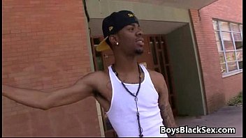 Black Gay Dude Fuck White Skinny Twink Hard In His Tight Ass 20 free video