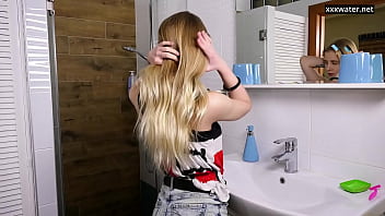 New Girl Irka Davalka Masturbates In Shower free video