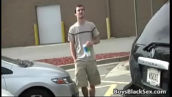 Blacks On Boys - Gay Bareback Interracial Rough Fuck Video 05 free video