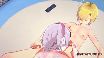 Genshin Impact Hentai - Noelle Having Sex With Aether Blowjob, Boobjob And Fucked With Multiple Cum 1/3 free video