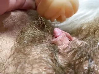 Huge Erected Clitoris Fucking Vagina Deep Inside Big Orgasm free video