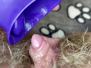 Extreme Closeup Big Clit Licking Toy Orgasm Hairy Pussy Full Video free video
