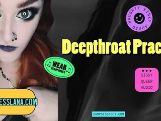 Camp Sissy Boy Presents Deepthroat Practice free video