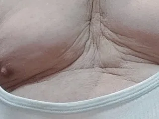Teasing With My Tits In White Ripped Shirt free video