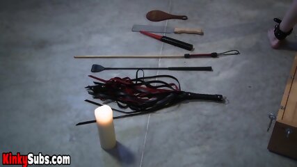 Domina With Red Hard Versus A Purple Haired Sub Cutie free video