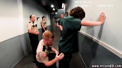 Young Cops Showing Cock And Big Booty Gay Making The Guards Happy free video